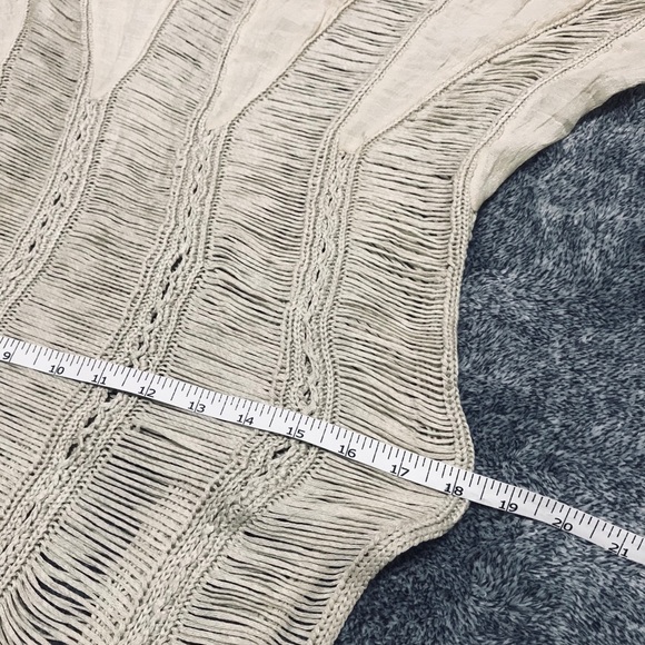 LINEN LIKE WHEAT COLOR UNIQUE DRESS - Picture 12 of 15